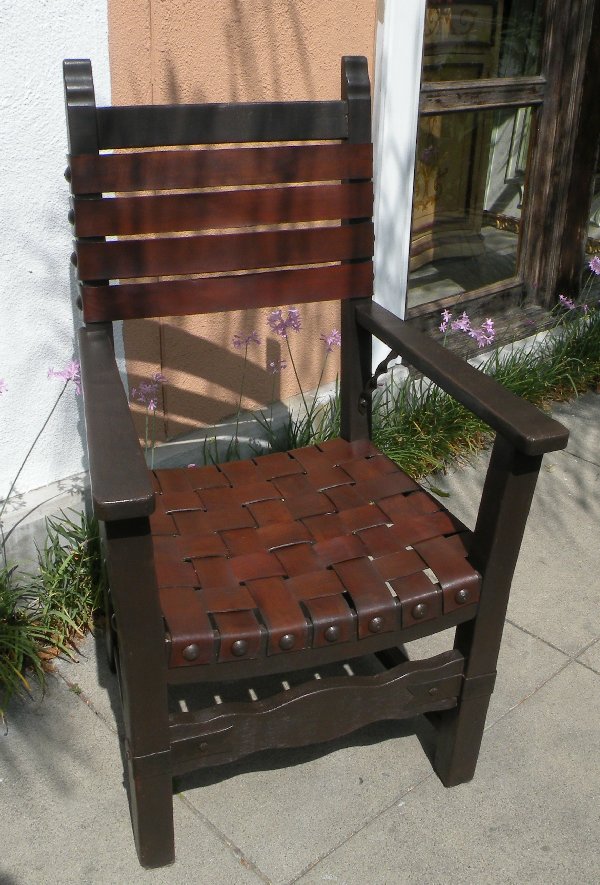 Spanish Revival Chair repair