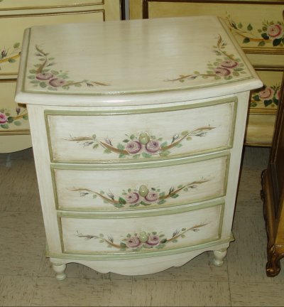 hand painted nightstands