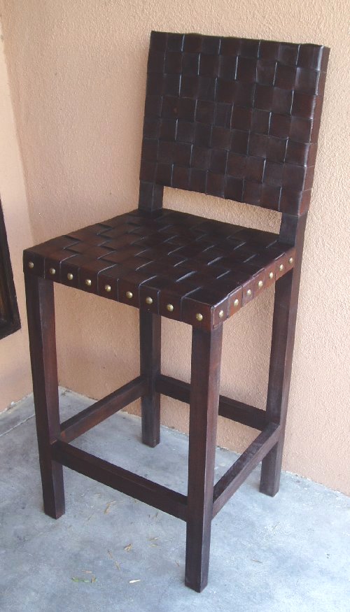 Leather Bar Chair