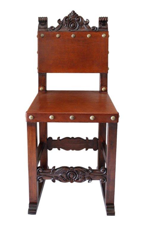 spanish counter chair