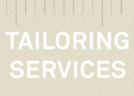 custom tailoring